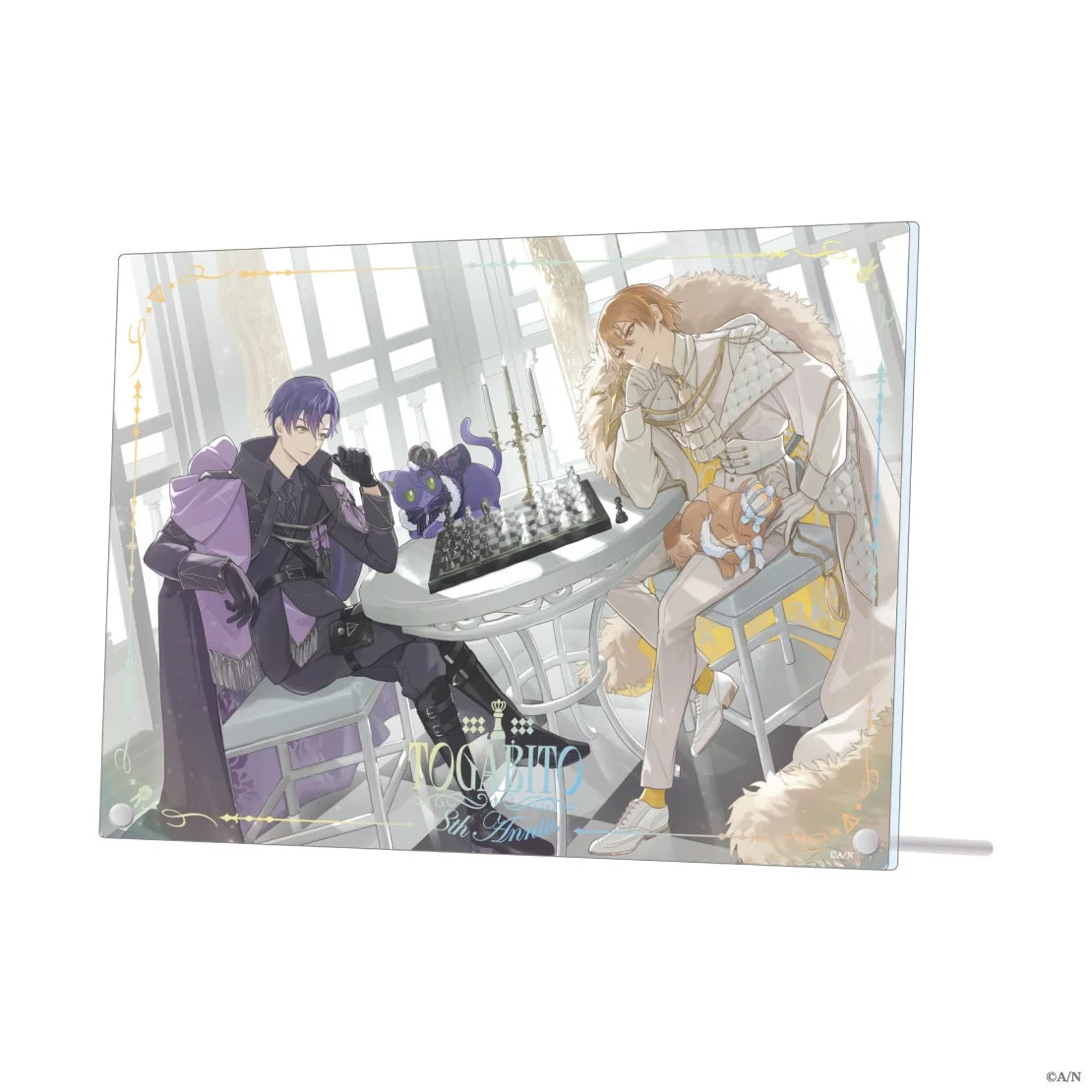 箔押しアクリルパネル