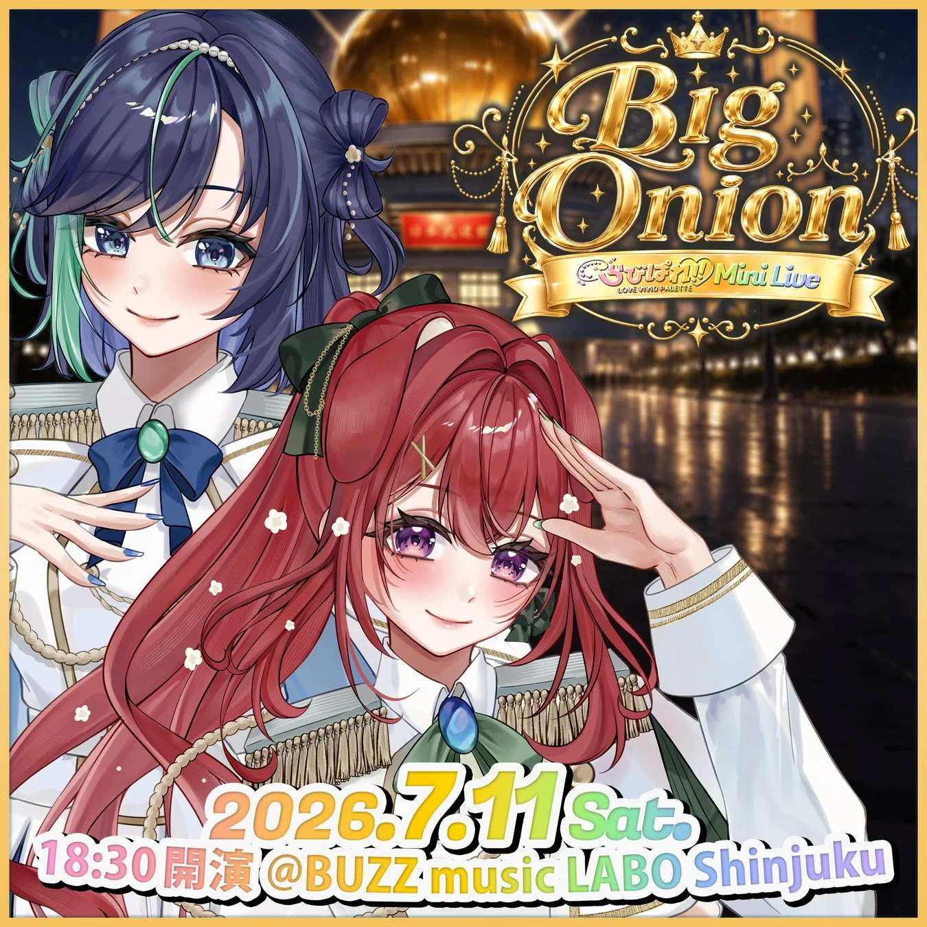 らびぱれ!! Mini Live ~ Big Onion ~ 告知ポスター