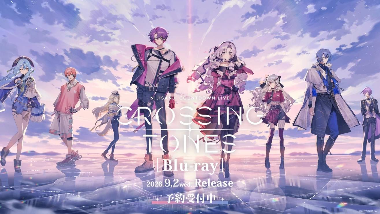 COUNTDOWN LIVE 特典 スングァン3枚セット NIJISANJI COUNTDOWN LIVE “CROSSING TONES” [Blu-ray] パッケージ