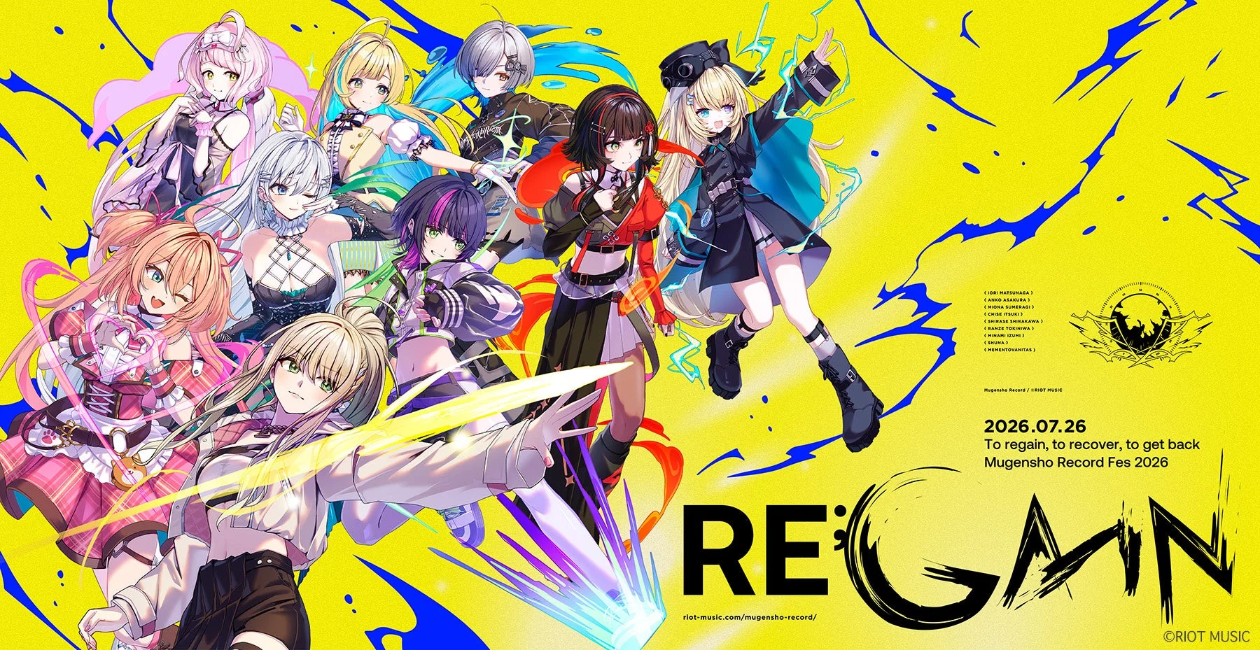 MugenSho Record Fes 2026 REGAIN