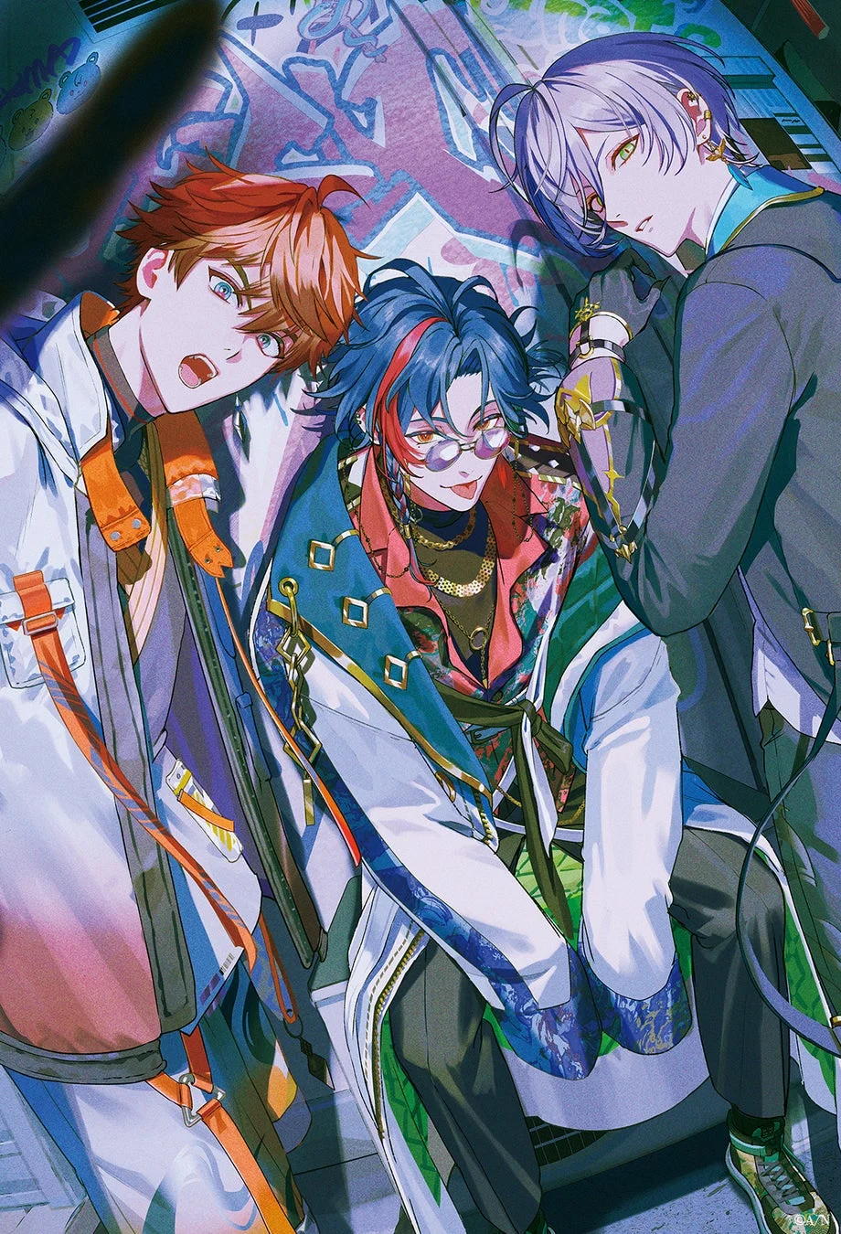 3SKMメンバーのイラスト